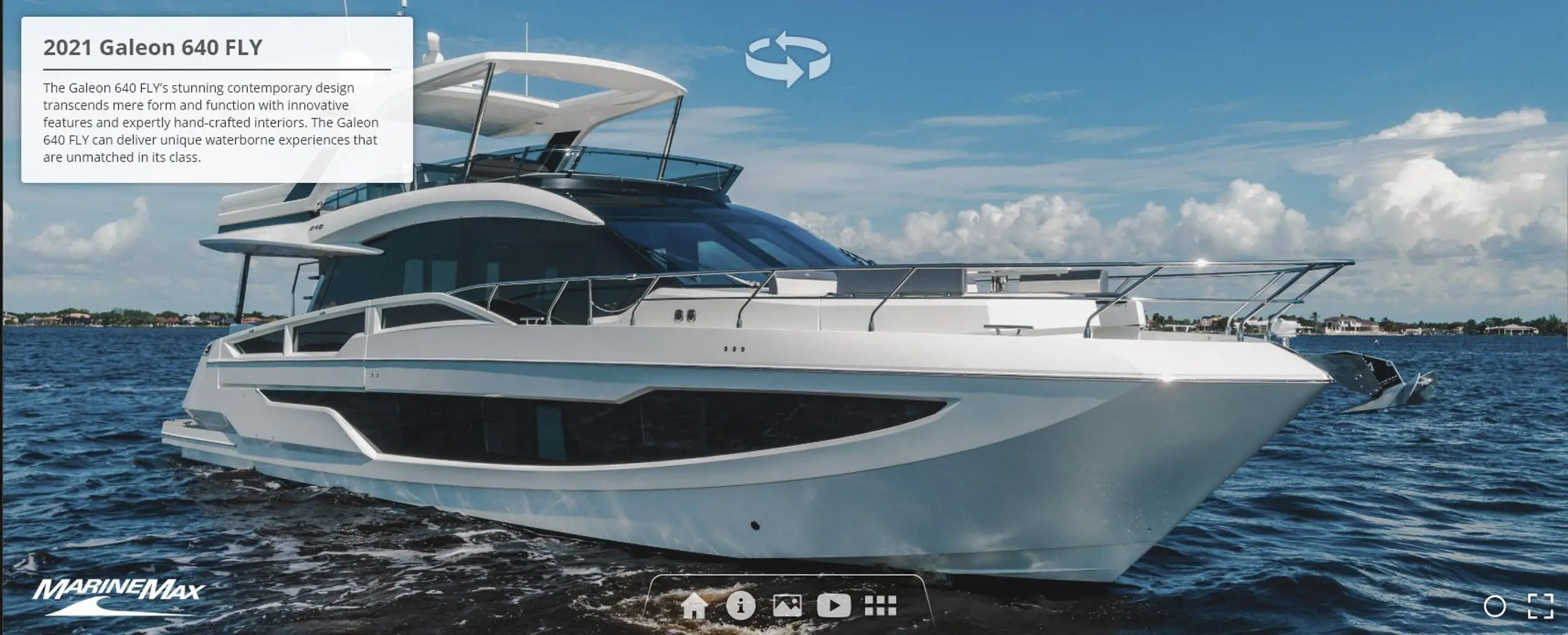 Get aboard the 640 FLY and explore absolute luxury.